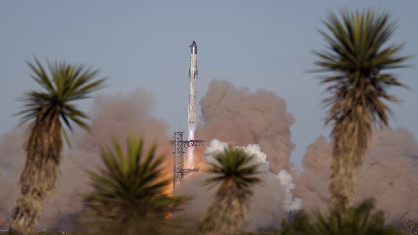 spacex’s-starship-mega-rocket-blasts-off-on-its-most-complex-test-flight-yet
