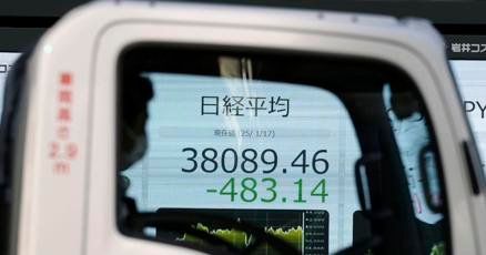 stock-market-today:-asian-shares-are-mixed-after-china’s-economy-hit-its-5%-growth-target-in-’24