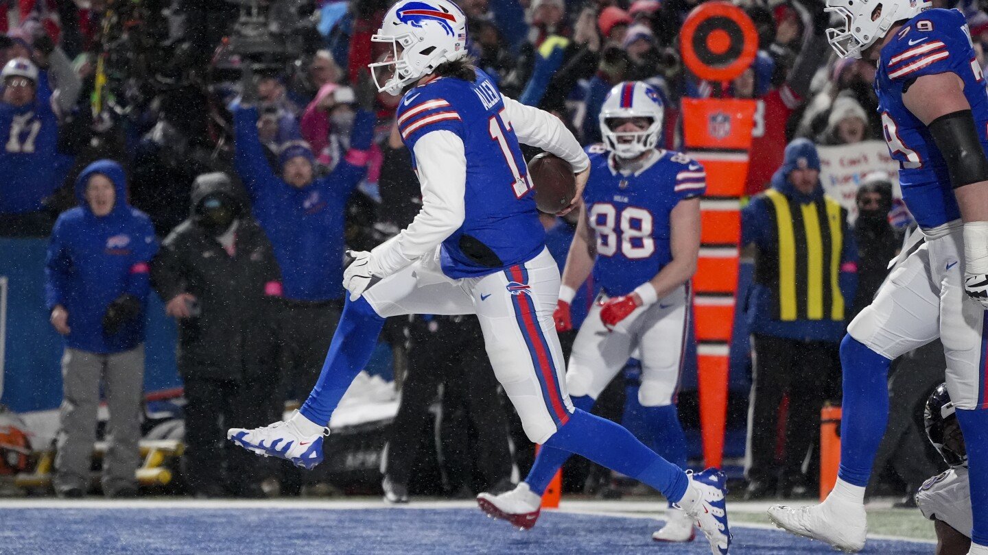allen-scores-2-tds,-bills-force-3-turnovers-to-beat-ravens-27-25-and-reach-afc-title-game