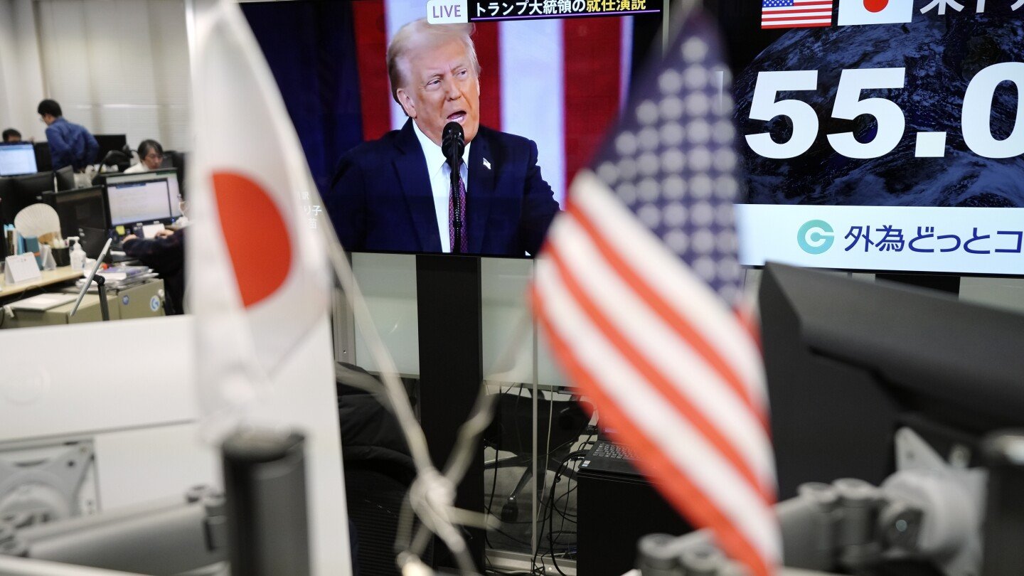 stock-market-today:-asian-shares-trade-mixed-in-a-muted-reaction-to-the-us.-inauguration