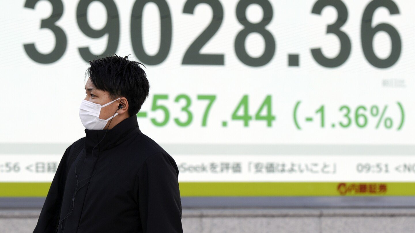asia-shares-are-mixed-after-a-us-tech-selloff-as-a-chinese-rival-joins-the-global-ai-frenzy