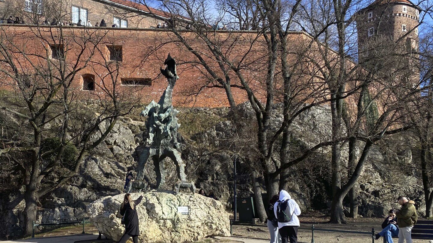 krakow’s-fire-spitting-dragon-sculpture-will-hold-its-breath-for-a-fuel-saving-checkup