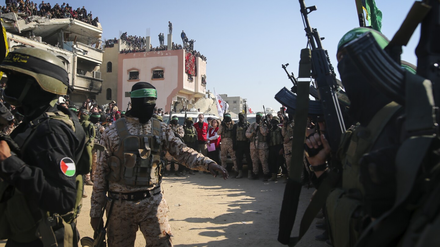 the-gaza-war-is-paused,-but-israel-and-hamas-keep-up-a-fierce-battle-of-optics-over-hostage-releases