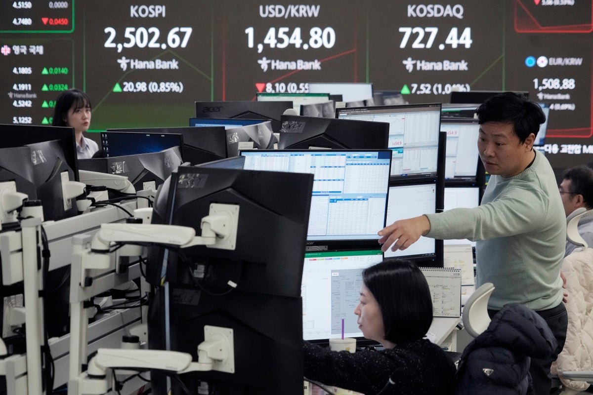stock-market-today:-asia-shares-trade-mostly-lower-as-as-investors-weigh-impact-of-us-china-tariffs