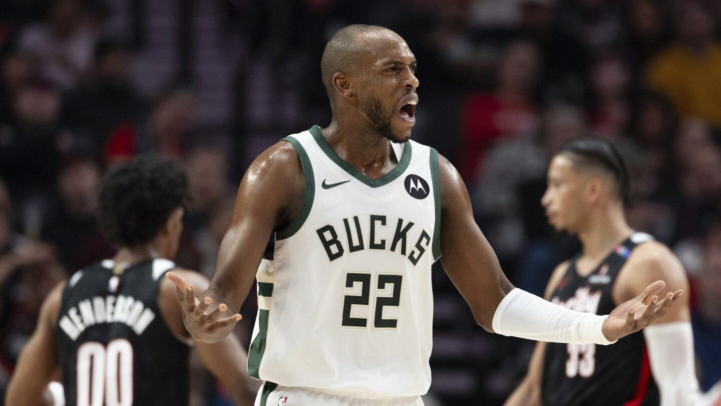 bucks-adding-kyle-kuzma,-sending-khris-middleton-to-wizards-in-trade,-ap-source-says