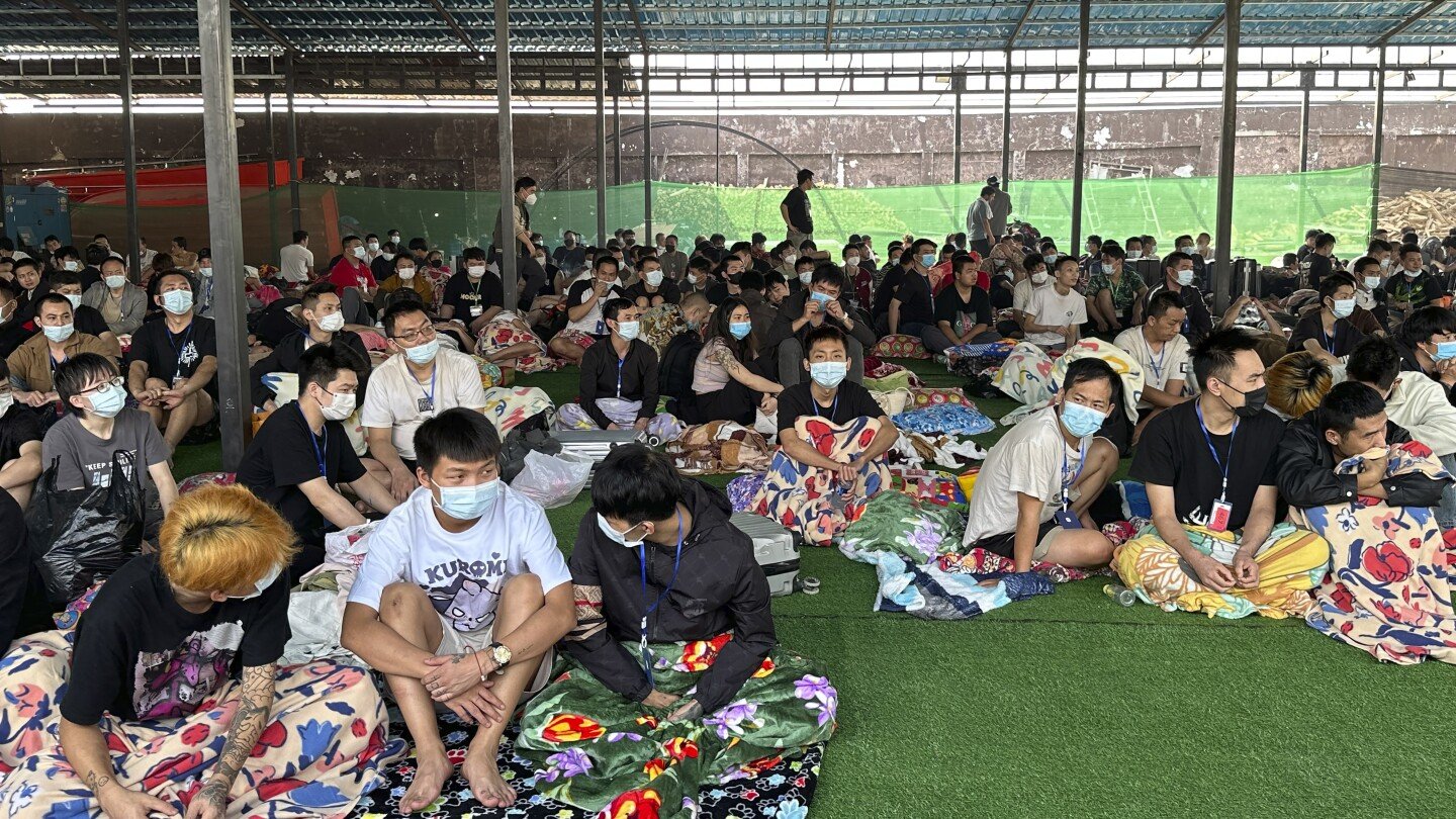 a-top-chinese-official-tours-thai-myanmar-border-to-highlight-crackdown-on-scam-centers