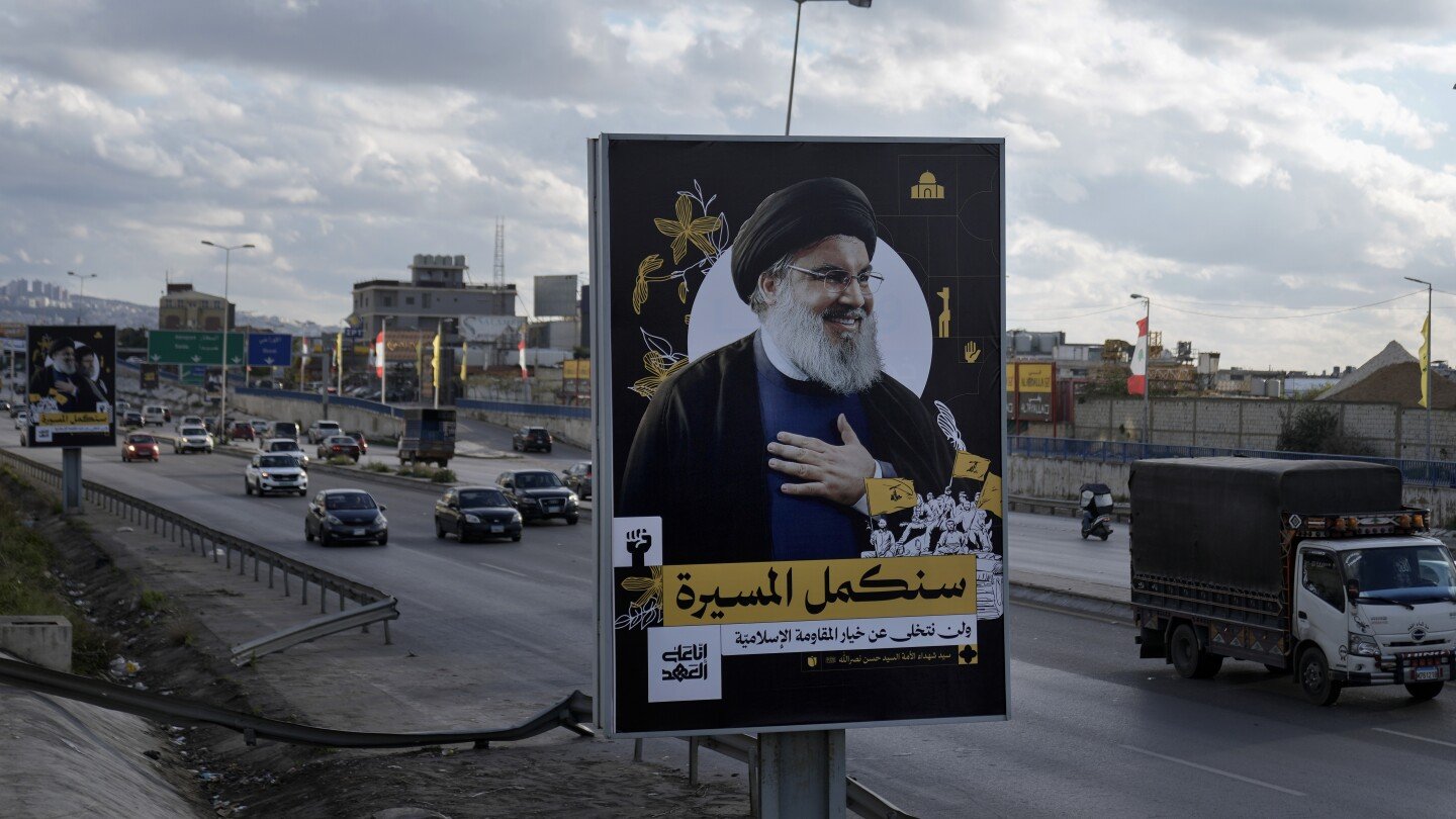 miles-de-seguidores-del-lider-asesinado-de-hezbollah,-nasrallah,-llegan-a-beirut-para-su-funeral