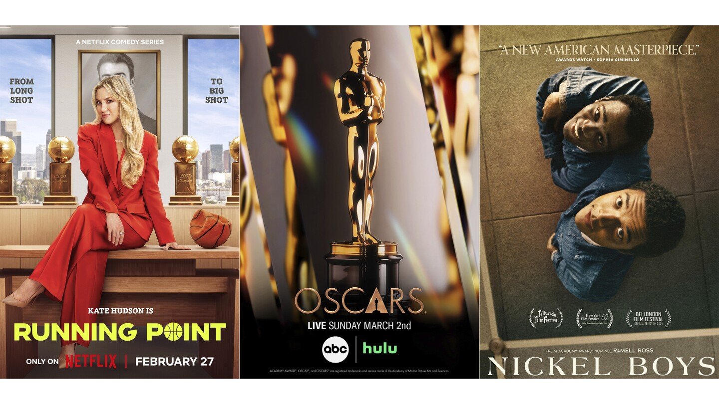 what-to-stream:-the-oscars-with-conan-o’brien,-kate-hudson-in-‘running-point’-and-‘nickel-boys’
