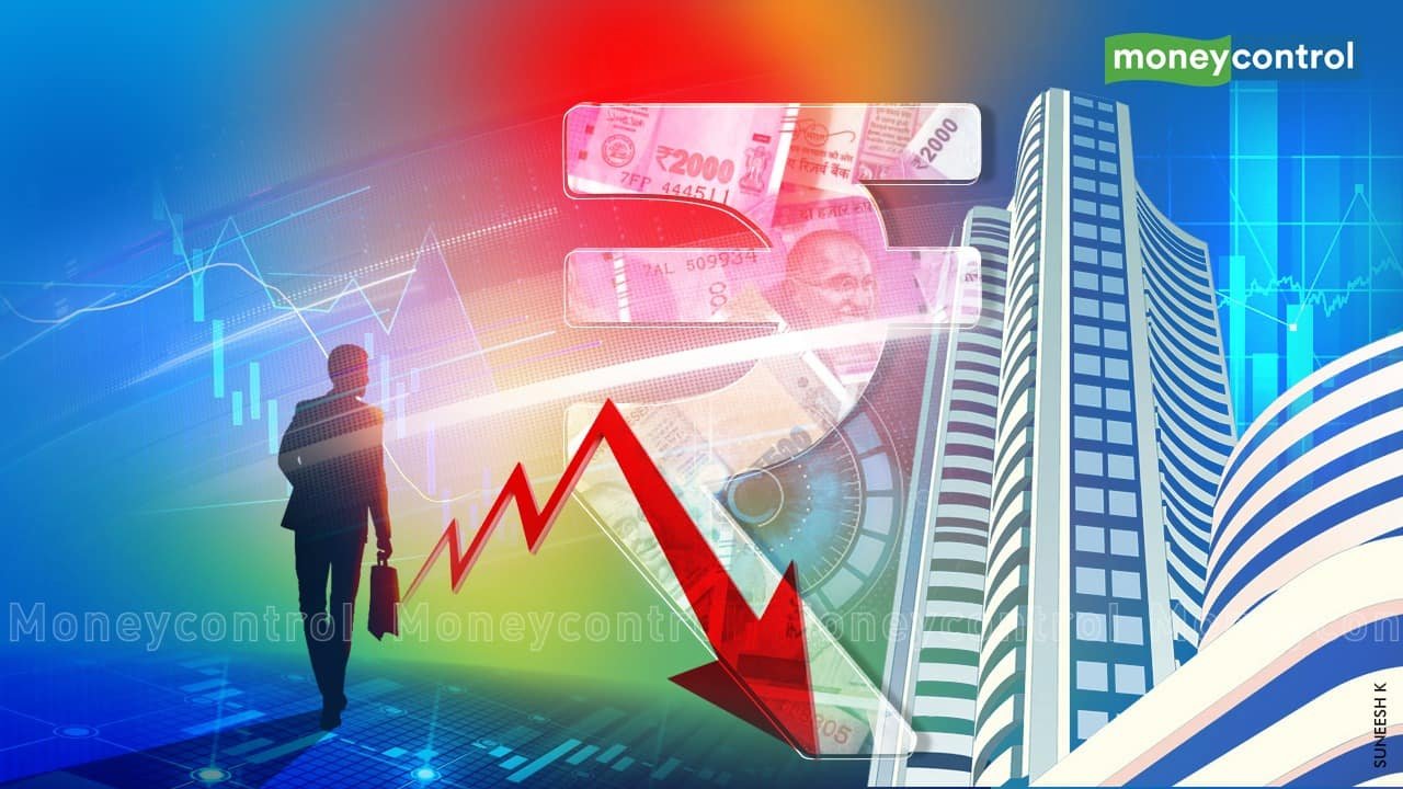 Closing Bell: Nifty below 23,400, Sensex down 548 pts; all sectors in the red