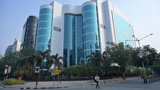 SEBI Bhavan at BKC Bandra in Mumbai.(PTI)