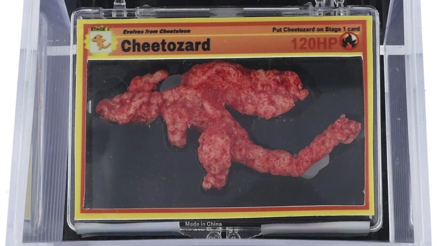 pokemon-shaped-cheeto,-‘cheetozard,’-sells-at-auction-for-$87,840