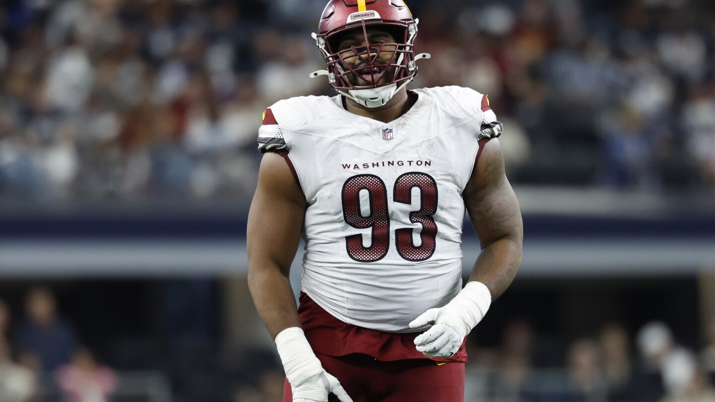 washington-commanders-are-releasing-defensive-tackle-jonathan-allen,-ap-source-says