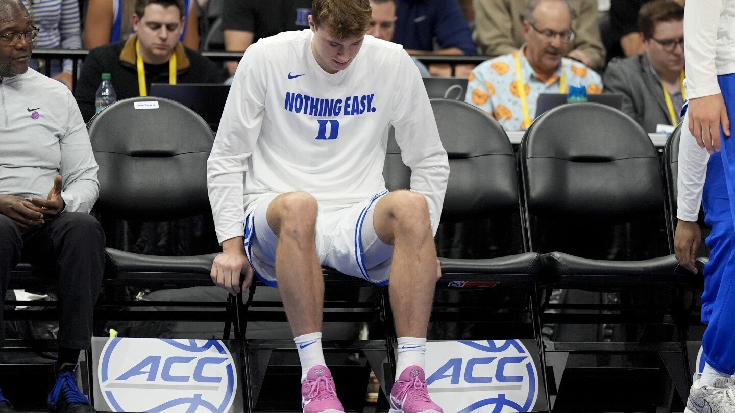no-1-duke-rules-out-cooper-flagg-and-maliq-brown-with-injuries-for-acc-semifinal-vs.-unc
