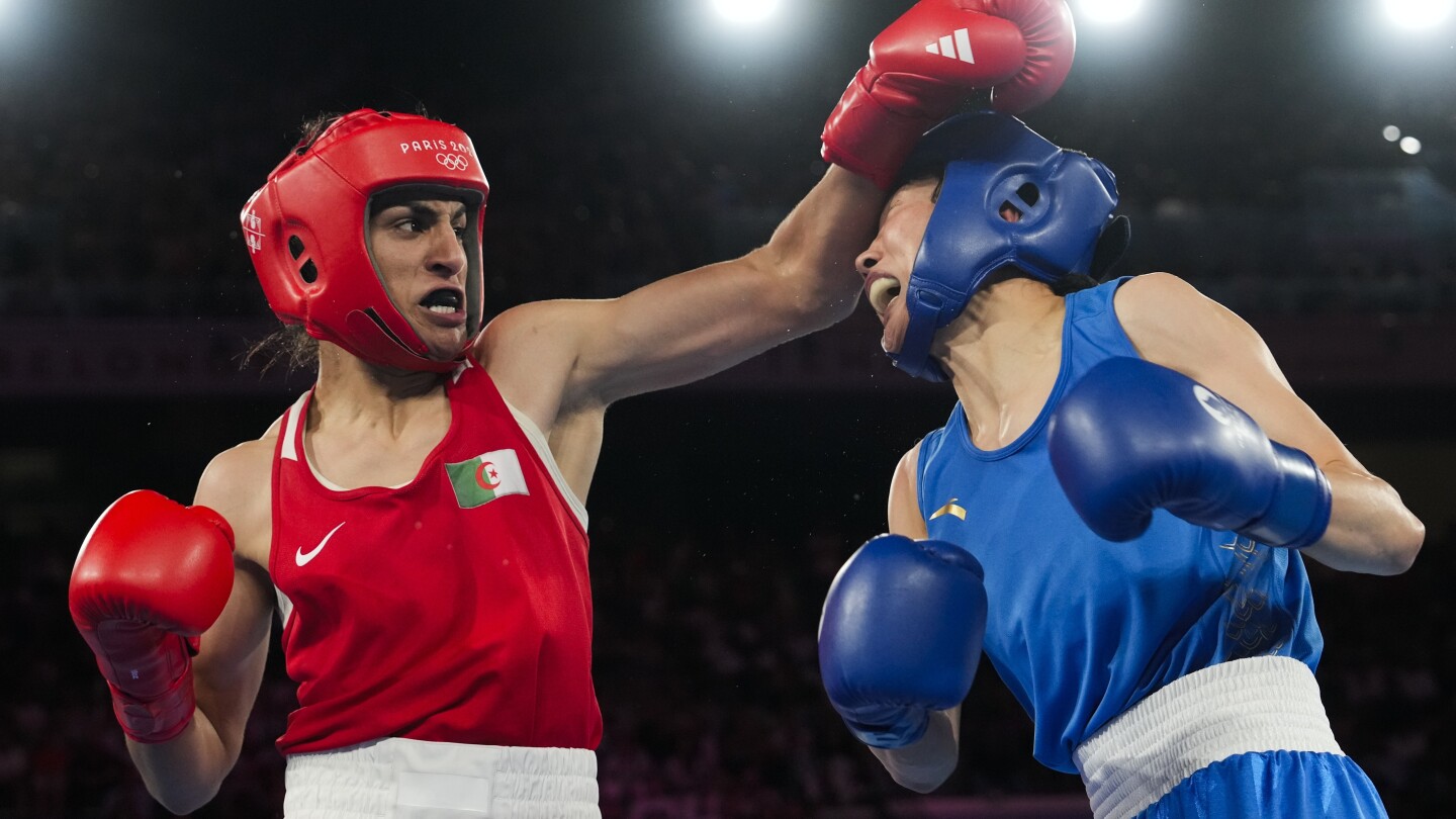 algerian-boxer-khelif-says-she’s-not-intimidated-by-trump-and-targets-second-olympic-gold-in-la