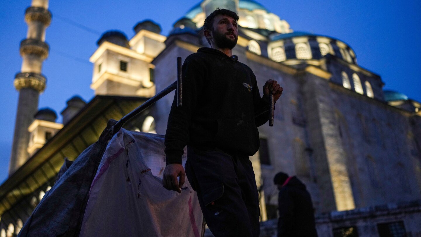 ap-photos:-‘these-streets-are-ours’:-the-hidden-workforce-that-scours-istanbul’s-garbage