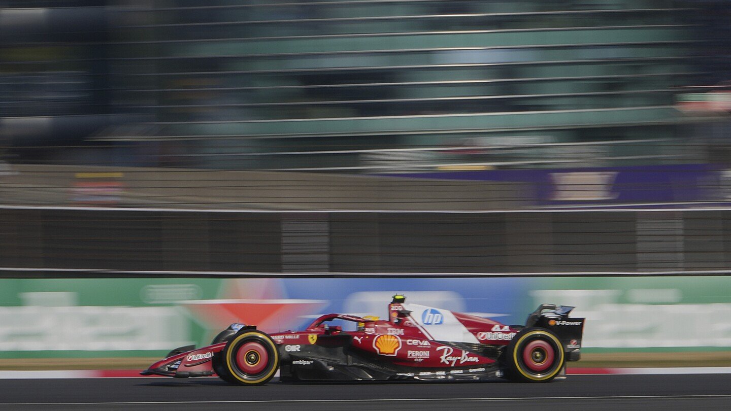 lewis-hamilton-wins-sprint-pole-position-in-china-days-after-a-disappointing-f1-debut-for-ferrari