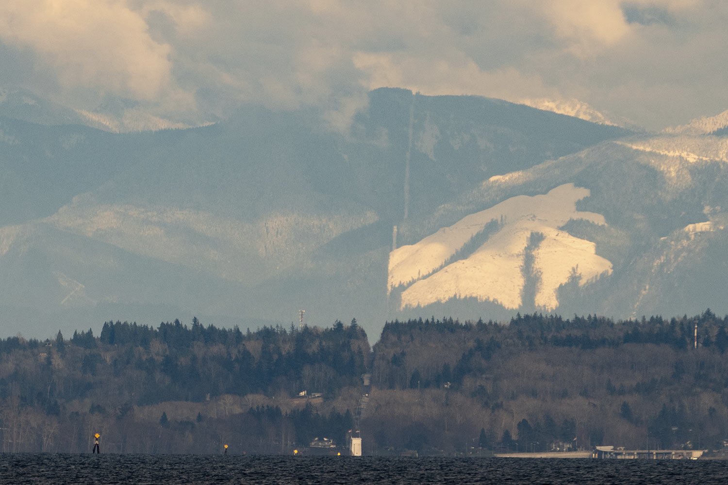 borderline in landscape