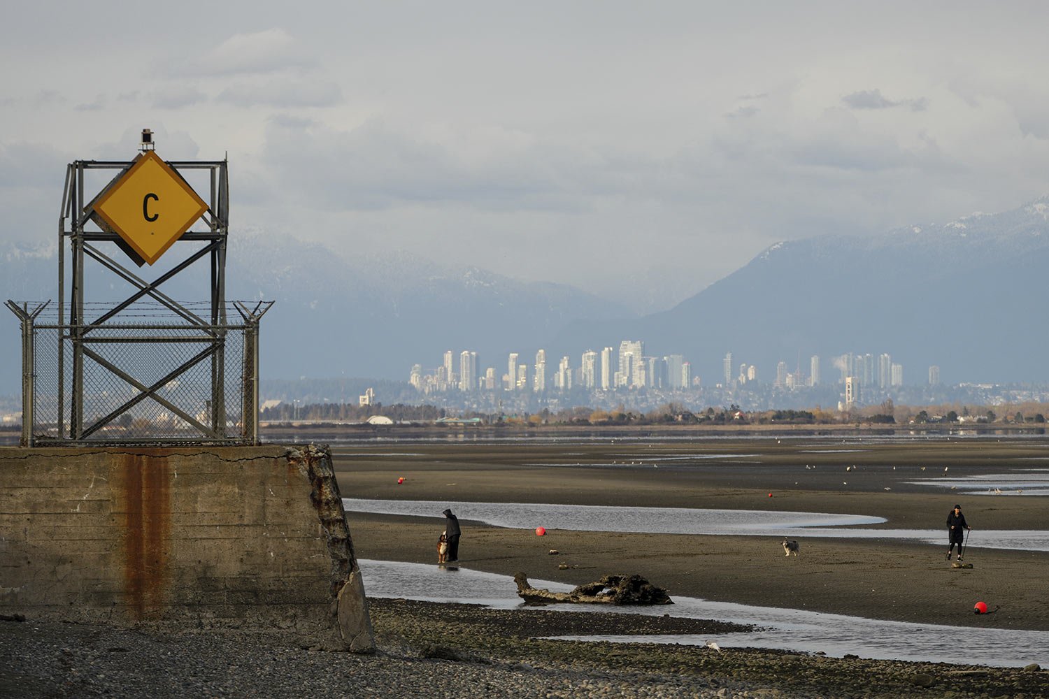 view of Maple Beach from Point Roberts