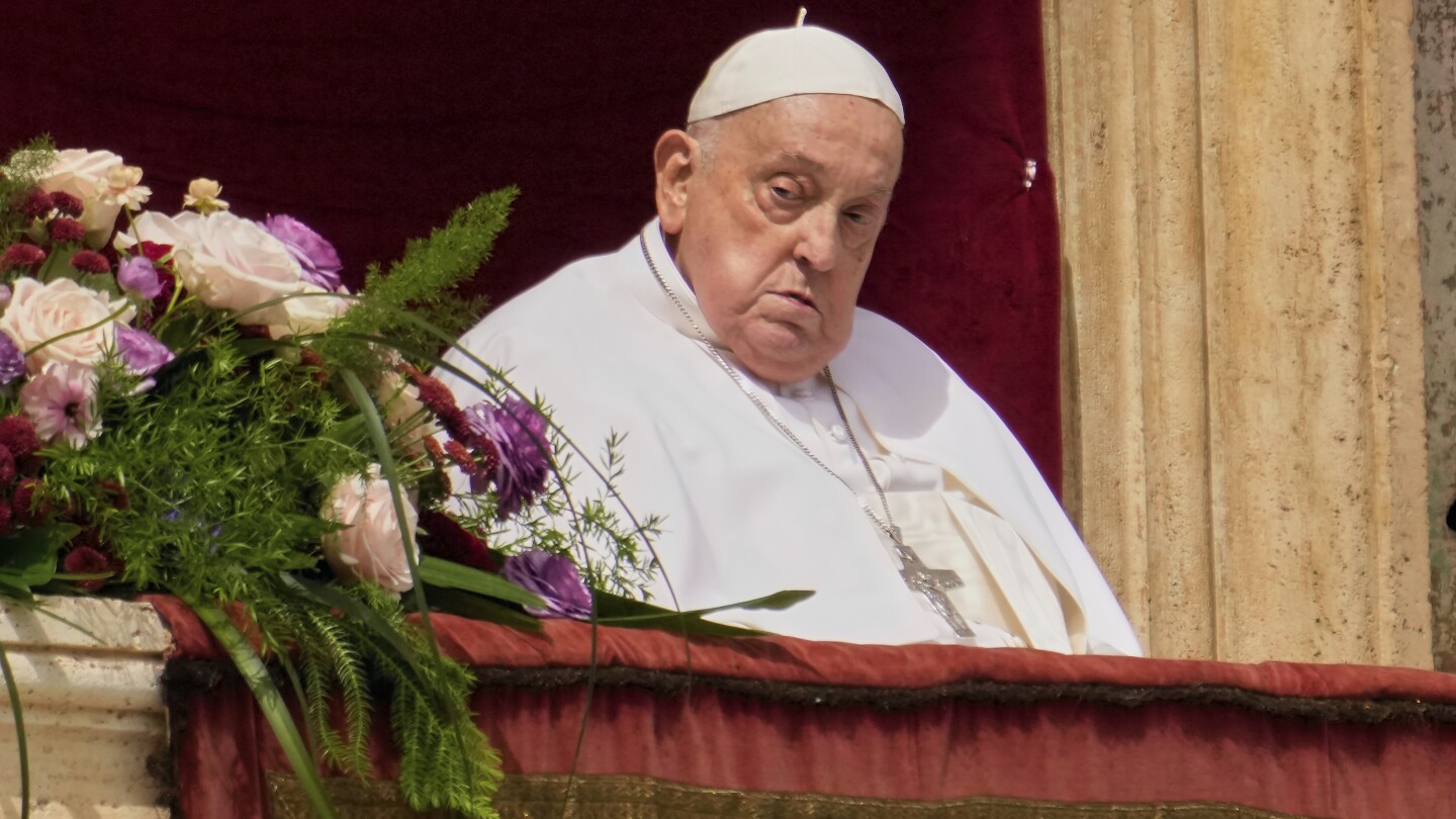 ap-photos:-pope-francis-on-easter-sunday