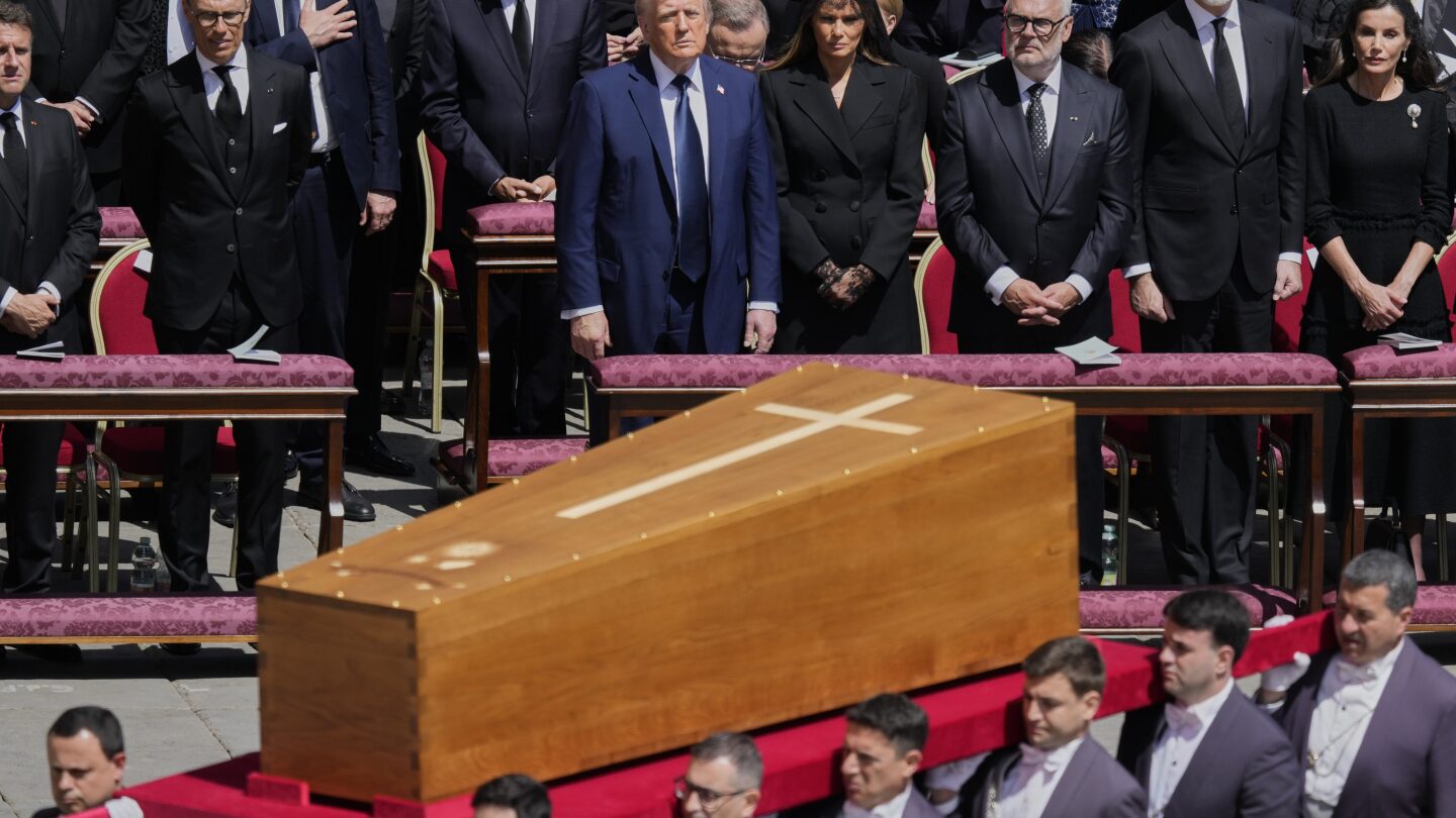 ap-photos:-notable-attendees-at-the-funeral-of-pope-francis-at-the-vatican