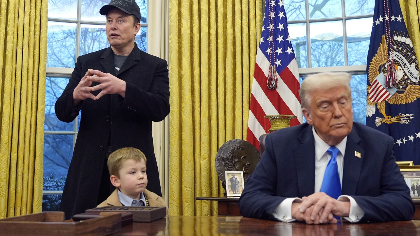 as-musk-gained-power-in-washington,-his-popularity-has-fallen,-an-ap-norc-poll-finds