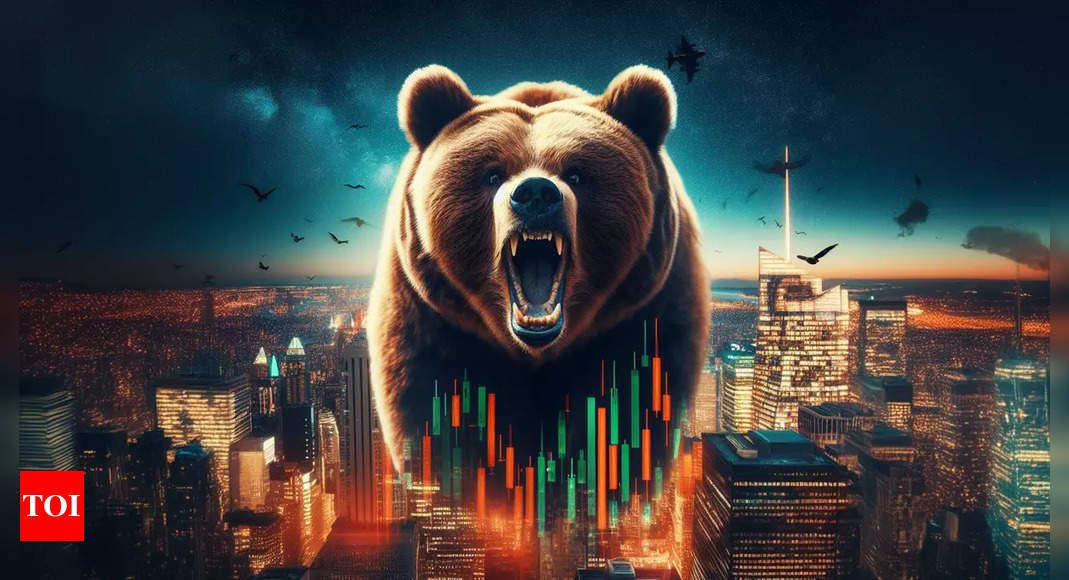 will-nifty-follow-nasdaq-into-the-bear-market-zone?-stock-market-crash-a-direct-echo-of-wall-street-bloodbath-–-the-times-of-india