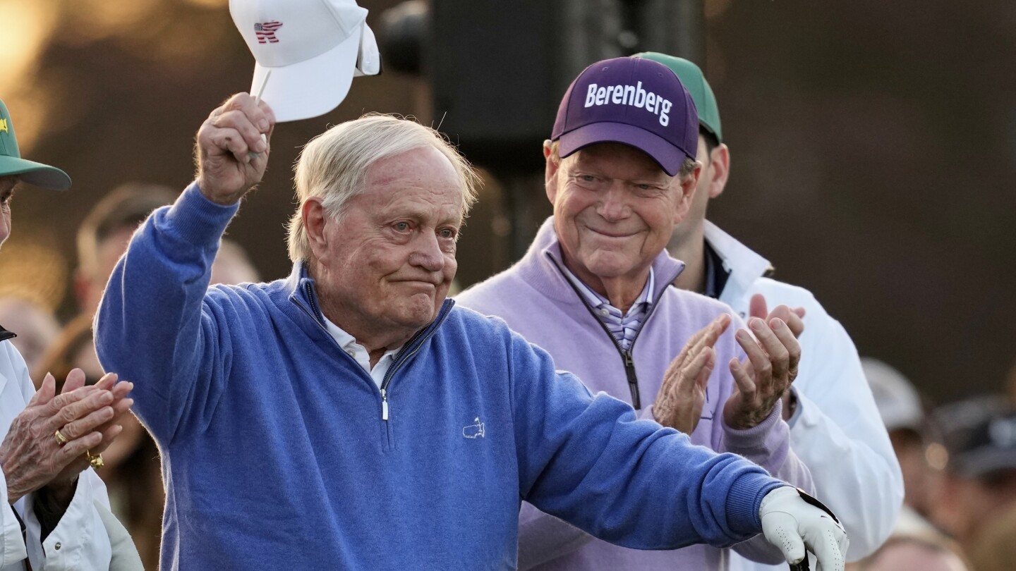the-masters-gets-underway-as-player,-nicklaus-and-watson-hit-honorary-opening-tee-shots
