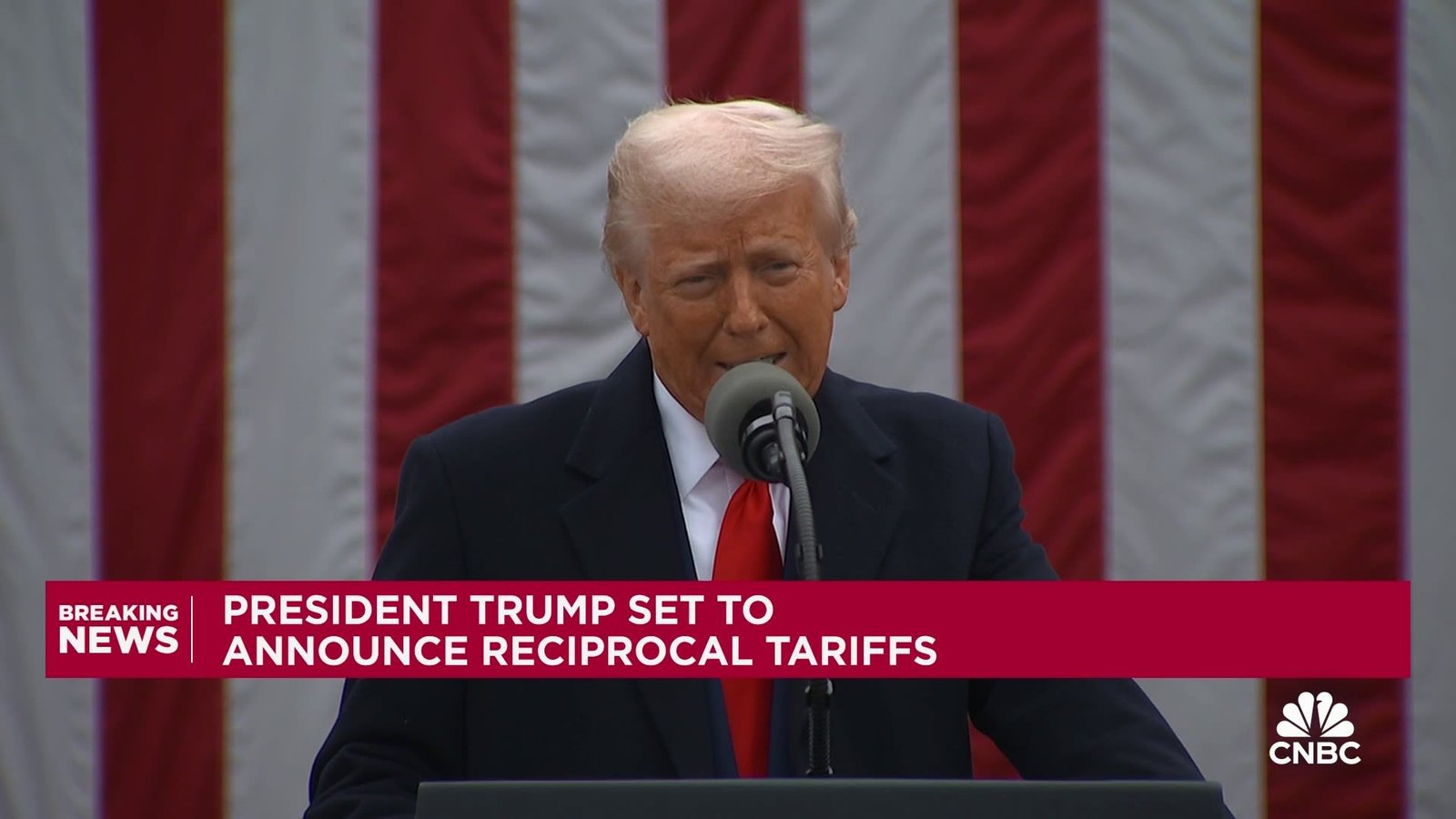 Pres. Trump announcing reciprocal tariffs: 'Jobs and factories will come back'