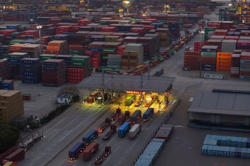 Trump escalated a trade war with China, the world's second-largest economy, raising taxes on its goods to 125%.