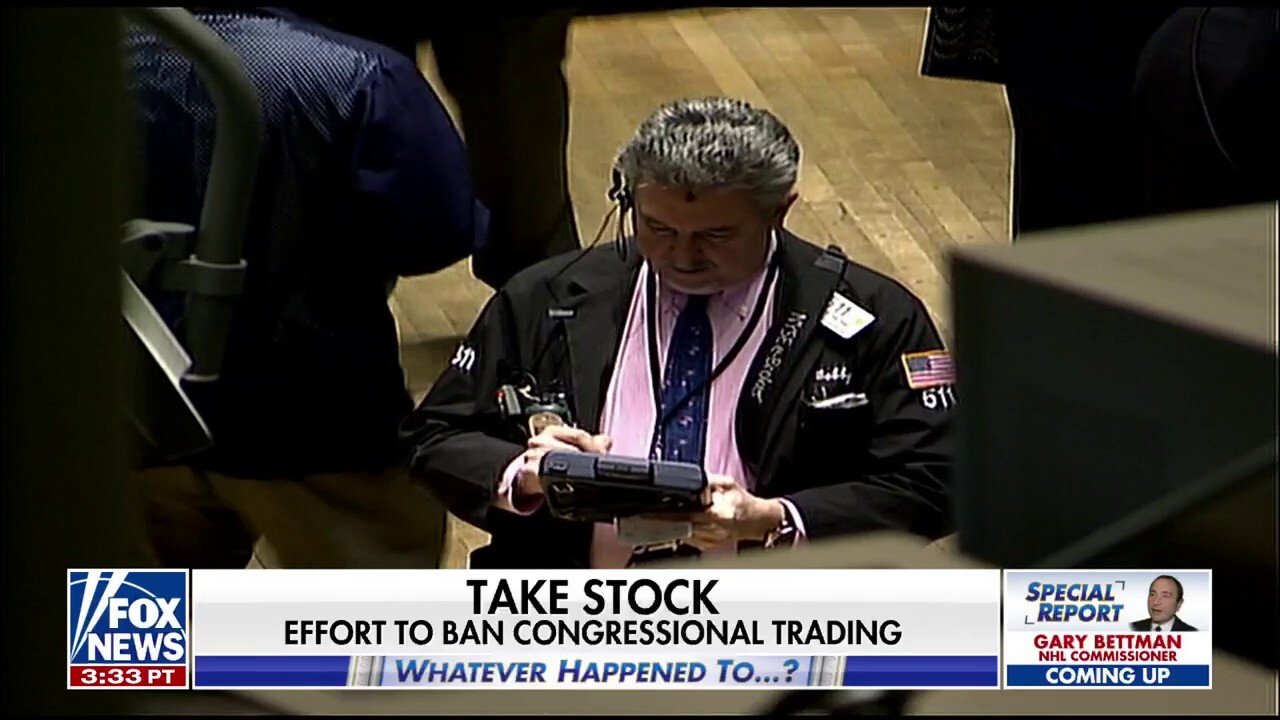 Calls to ban congressional trading persist amid recent stock market volatility