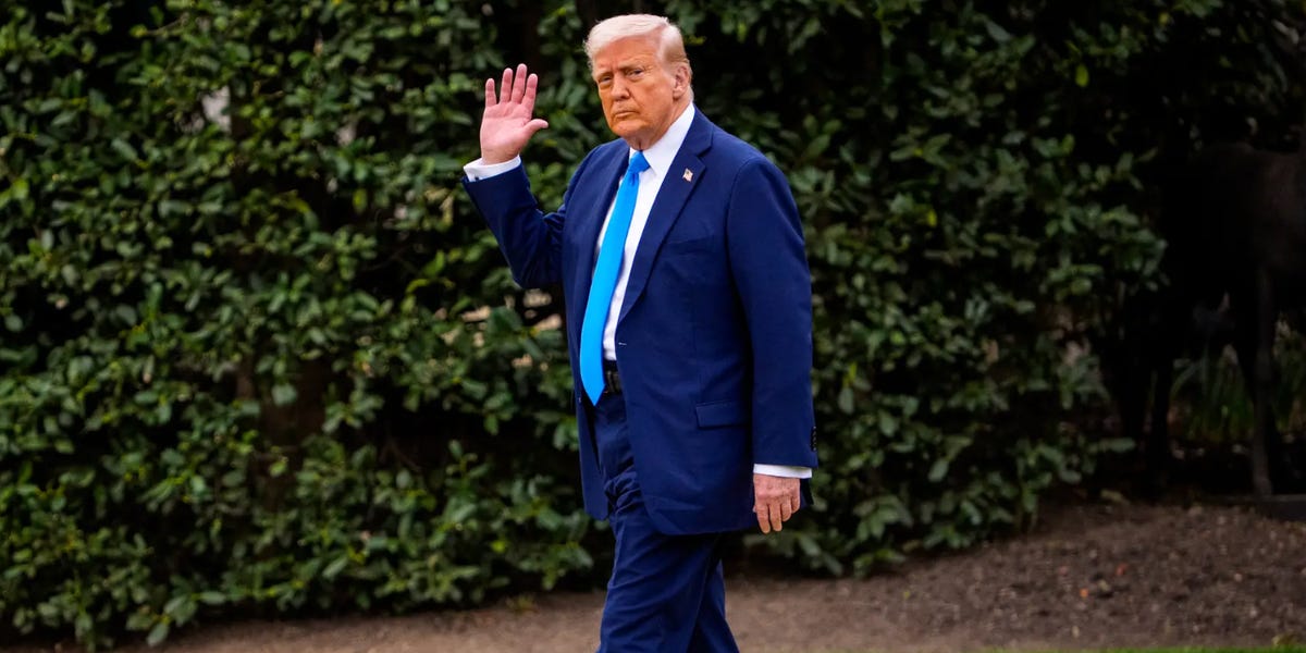 on-his-101st-day-in-office,-trump-blames-biden-for-the-stock-market