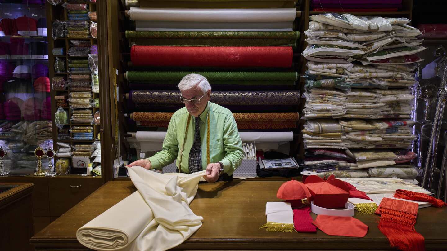 ap-photos:-papal-tailors-prepare-for-transition