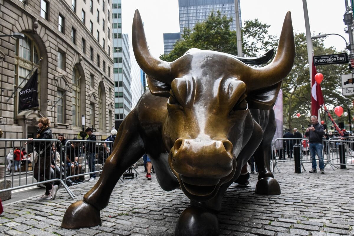 stock-market-bull-charges-on,-question-is-when-it-meets-the-bear