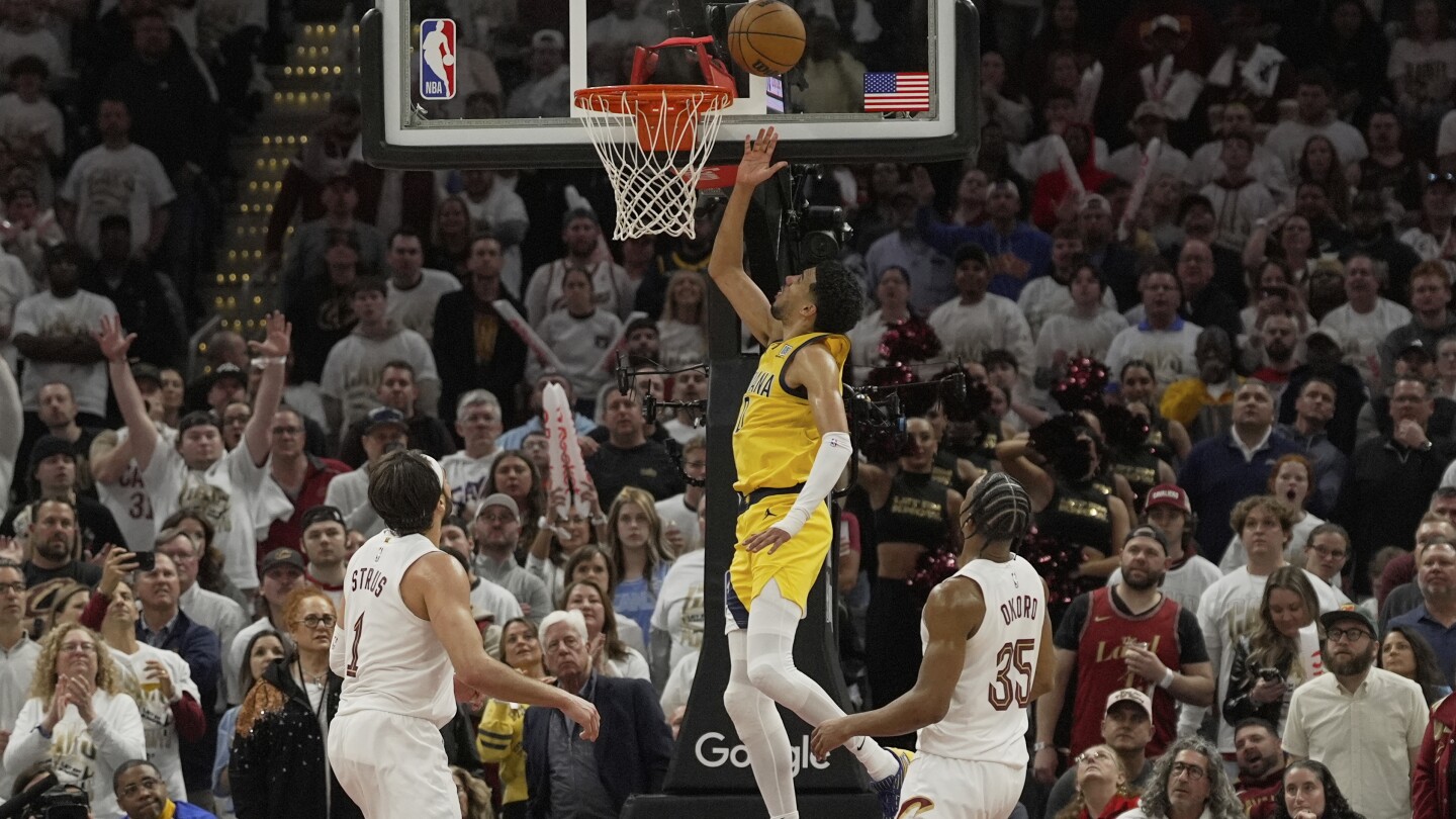 tyrese-haliburton-gets-warning-from-nba-for-dance,-but-no-fine,-ap-source-says