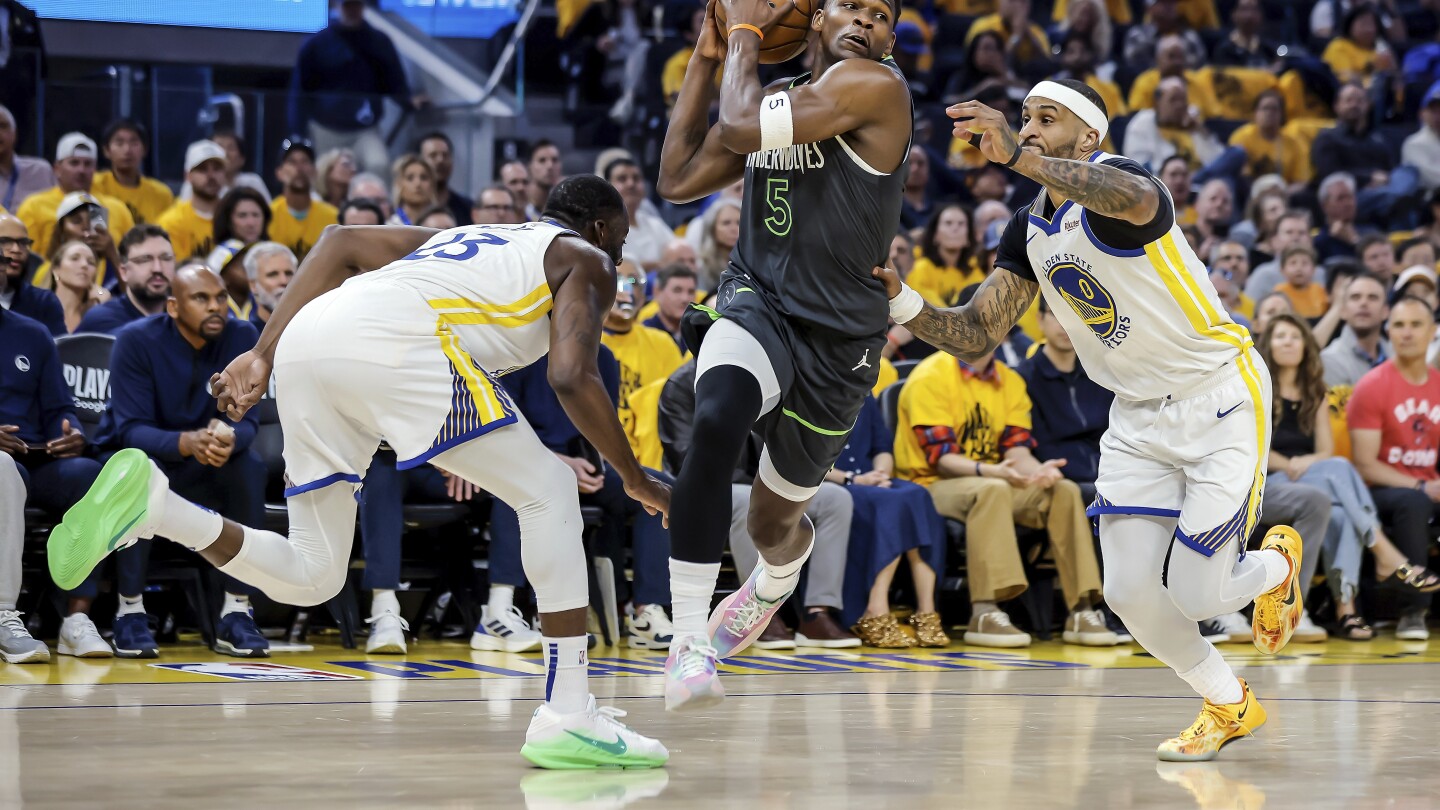 edwards,-randle-lead-timberwolves-past-warriors-102-97-for-2-1-lead-in-second-round-playoff-series
