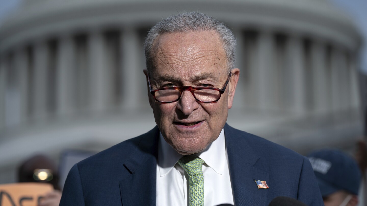schumer-is-vowing-to-hold-up-justice-department-nominees-for-answers-about-luxury-plane-from-qatar