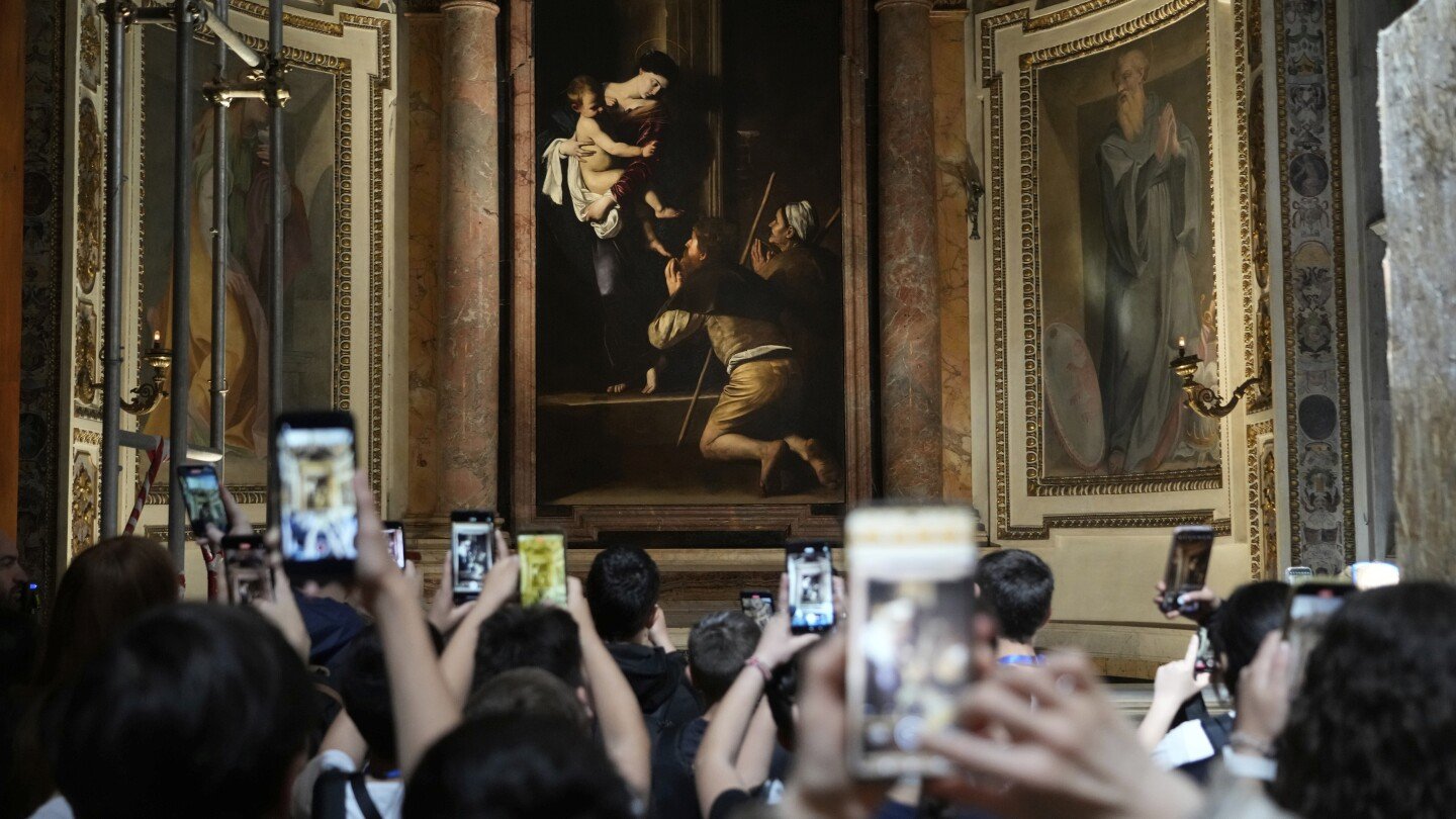 artist-caravaggio’s-faith-shines-in-new-rome-exhibit-and-at-churches-run-by-pope-leo-xiv’s-order
