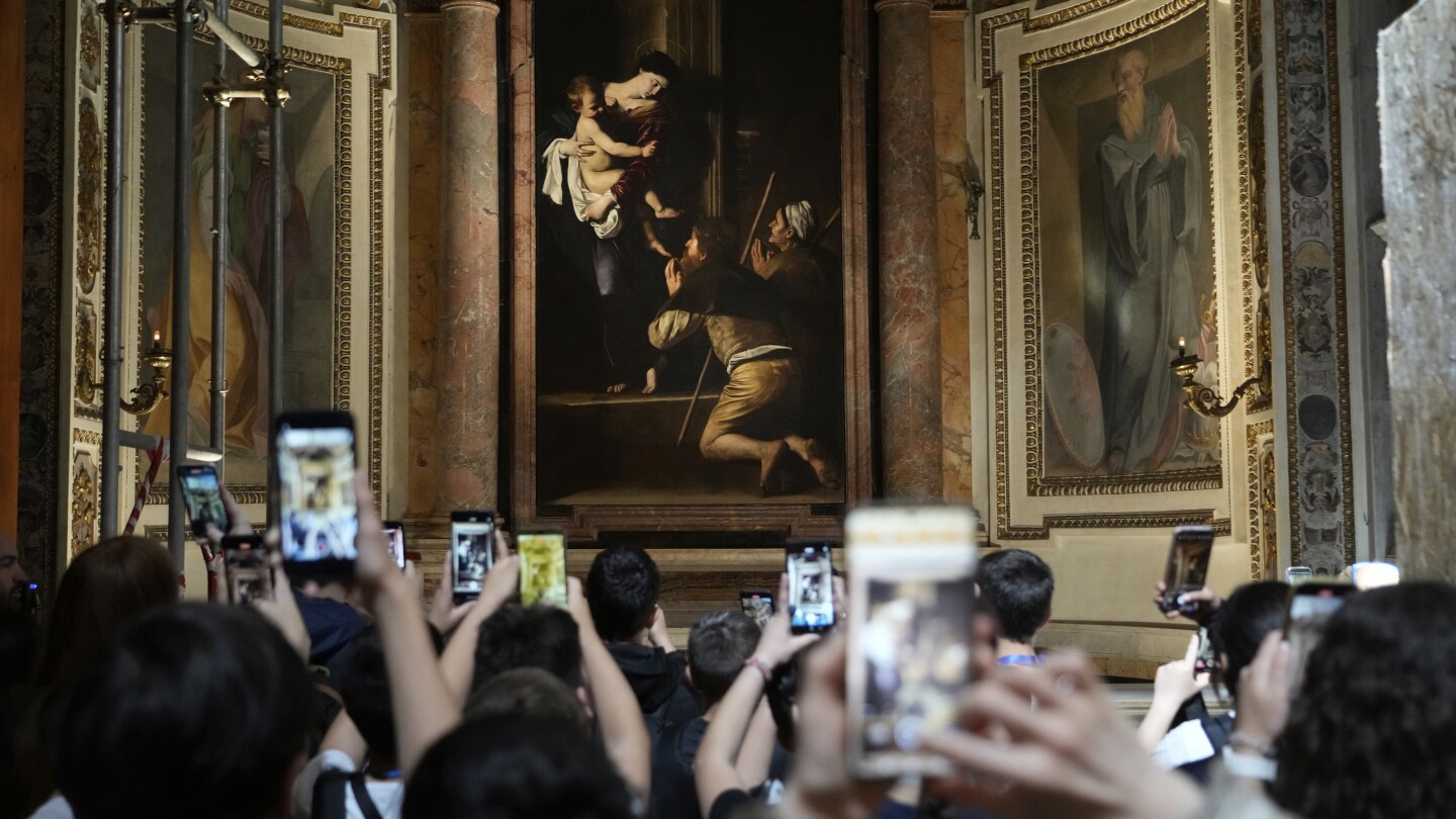 el-arte-de-caravaggio-brilla-en-roma-y-en-iglesias-de-la-orden-del-papa-leon-xiv