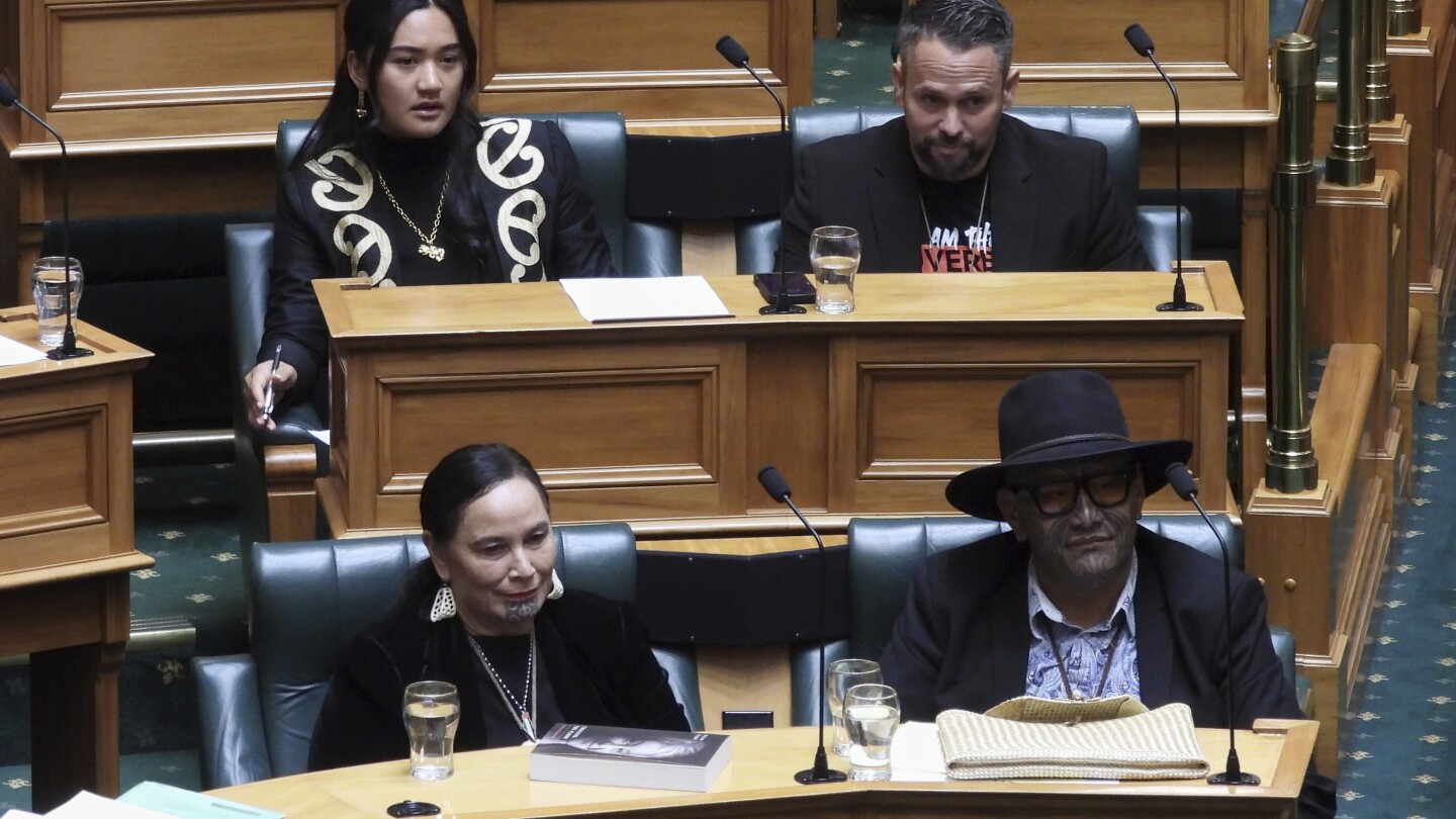 new-zealand-parliament-votes-for-record-suspensions-of-3-lawmakers-who-performed-maori-haka