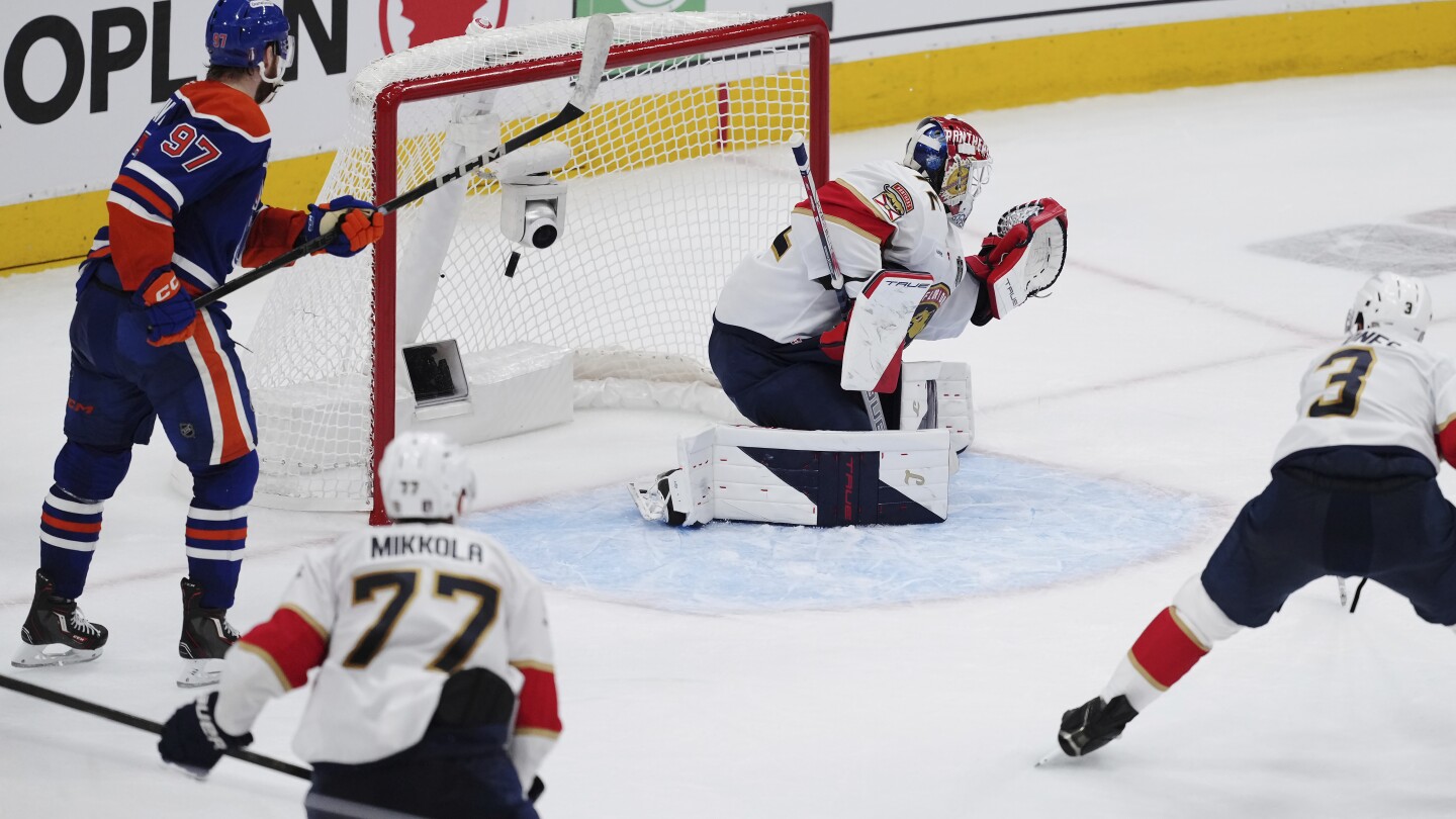 mcdavid-and-draisaitl-put-oilers-on-their-backs-to-beat-panthers-and-win-stanley-cup-final-game-1