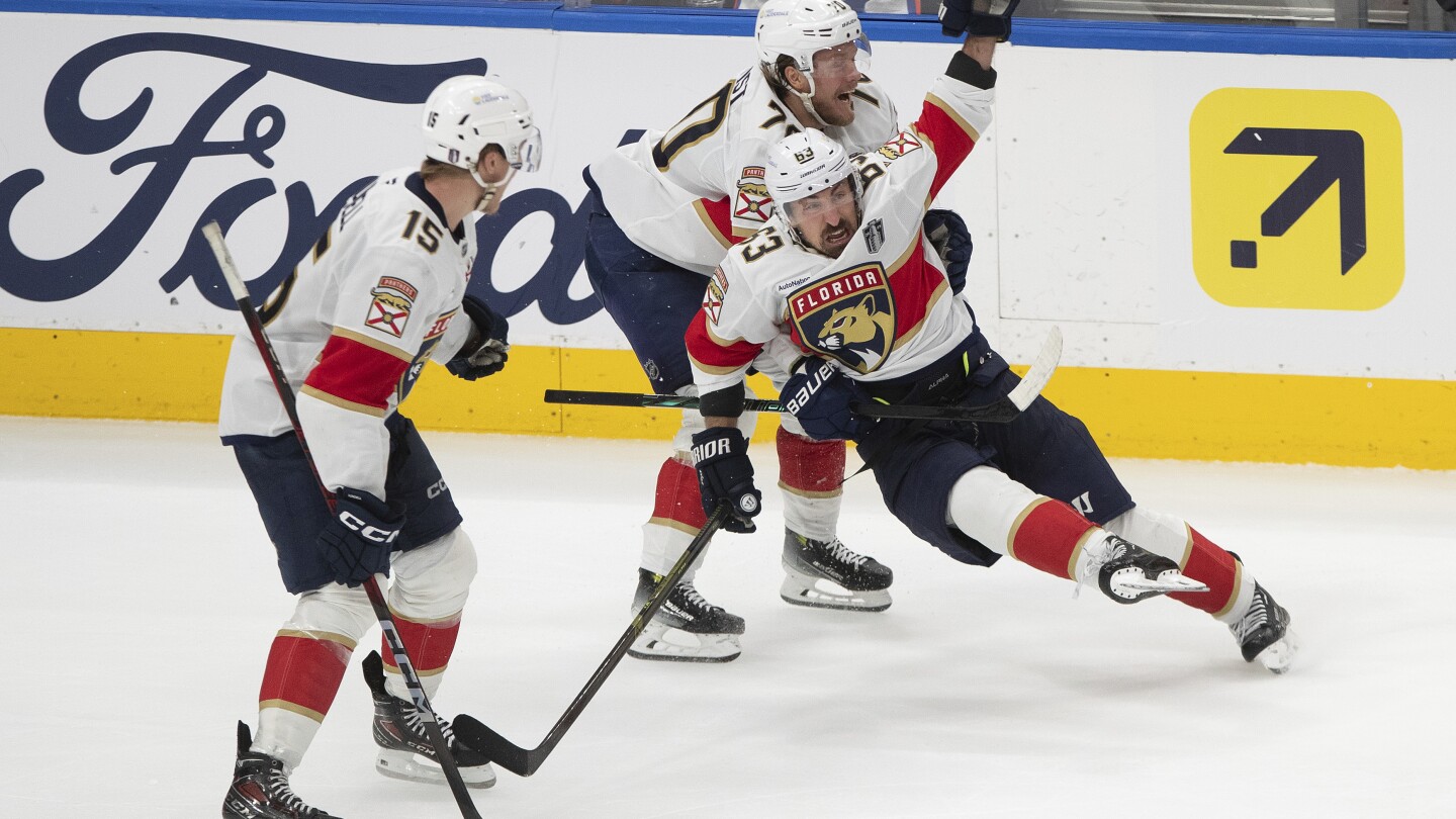 after-2-overtime-games,-panthers-and-oilers-relish-days-off-as-stanley-cup-final-shifts-to-florida