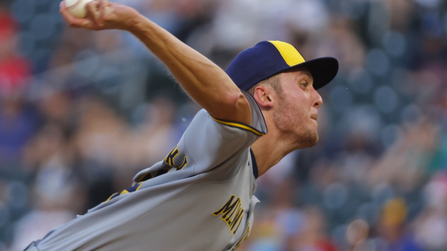 brewers’-jacob-misiorowski-loses-perfect-game,-no-hit-bid-in-7th-vs.-twins-in-2nd-career-start