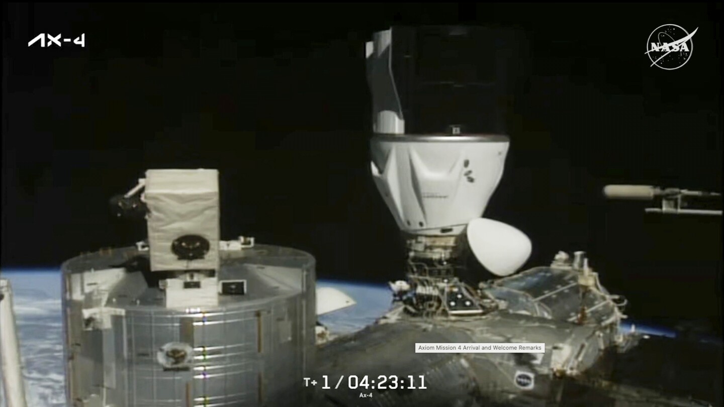 international-space-station-welcomes-its-first-astronauts-from-india,-poland-and-hungary