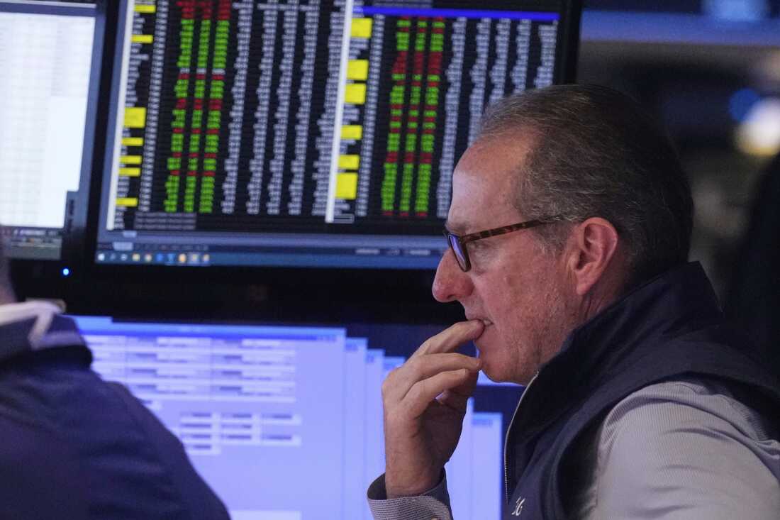 Specialist Glenn Carell works on the floor of the New York Stock Exchange, Tuesday, June 10, 2025.