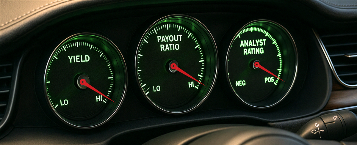 High-Yield Dividend Stocks Analyst Ratings - This image is an original composition by MarketBeat using licensed and editorial elements. Not for redistribution or reuse.