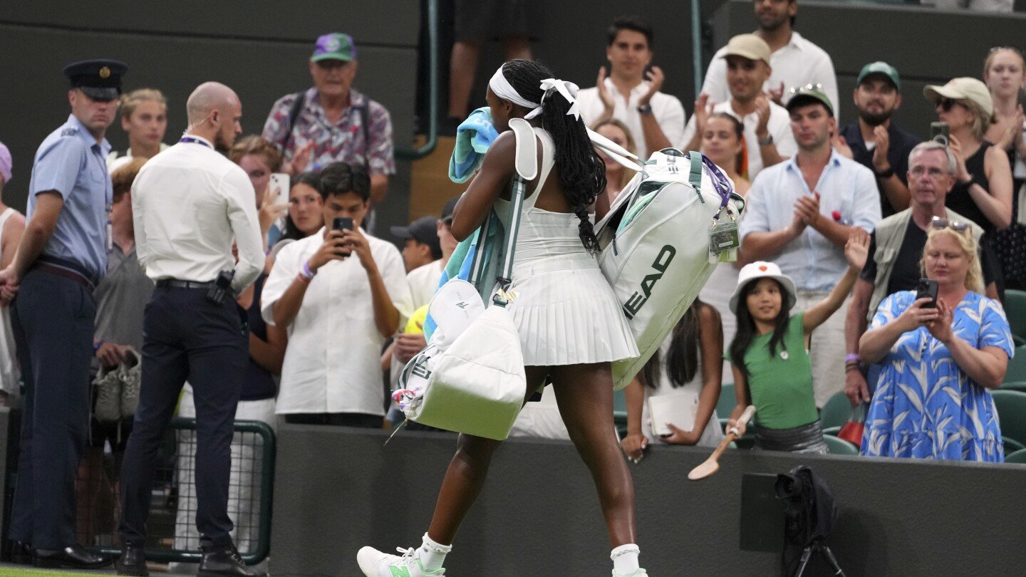 coco-gauff-is-out-in-the-first-round-of-wimbledon-with-a-7-6-(3),-6-1-loss-to-dayana-yastremska