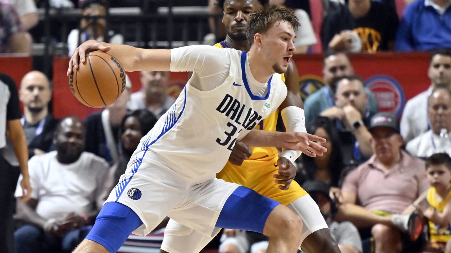 mavericks-rookie-cooper-flagg-all-business-as-he-makes-his-professional-debut-at-nba-summer-league