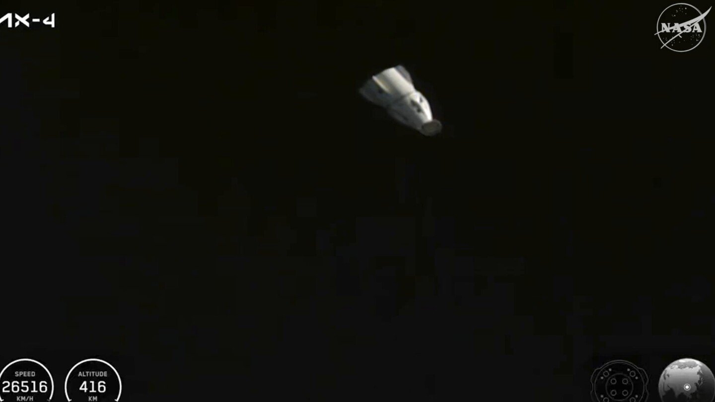 astronauts-from-india,-poland-and-hungary-head-back-to-earth-after-private-space-station-mission