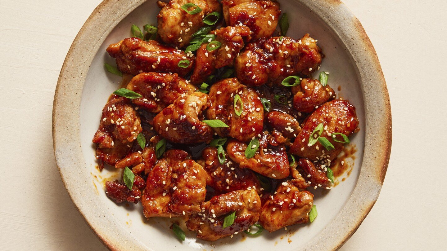 spicy-sweet-gochujang-elevates-this-simple-chicken-stir-fry