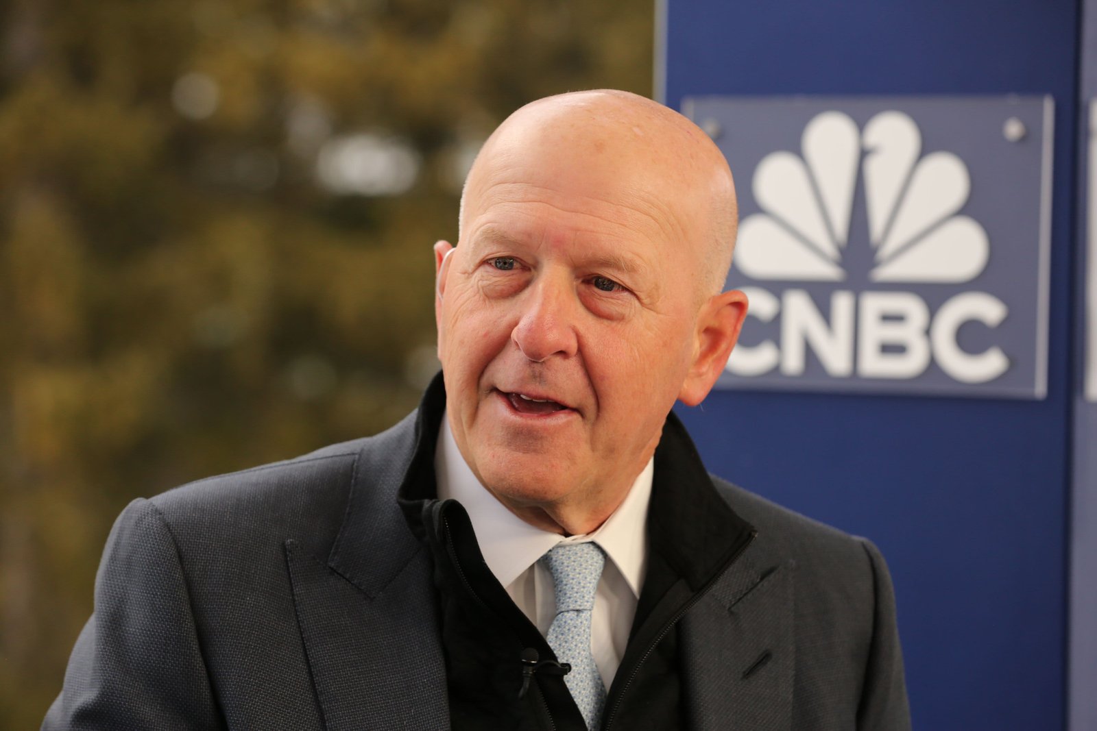 David Solomon, CEO of Goldman Sachs, speaking on CNBC's Squawk Box outside the World Economic Forum in Davos, Switzerland on Jan. 22nd, 2025.